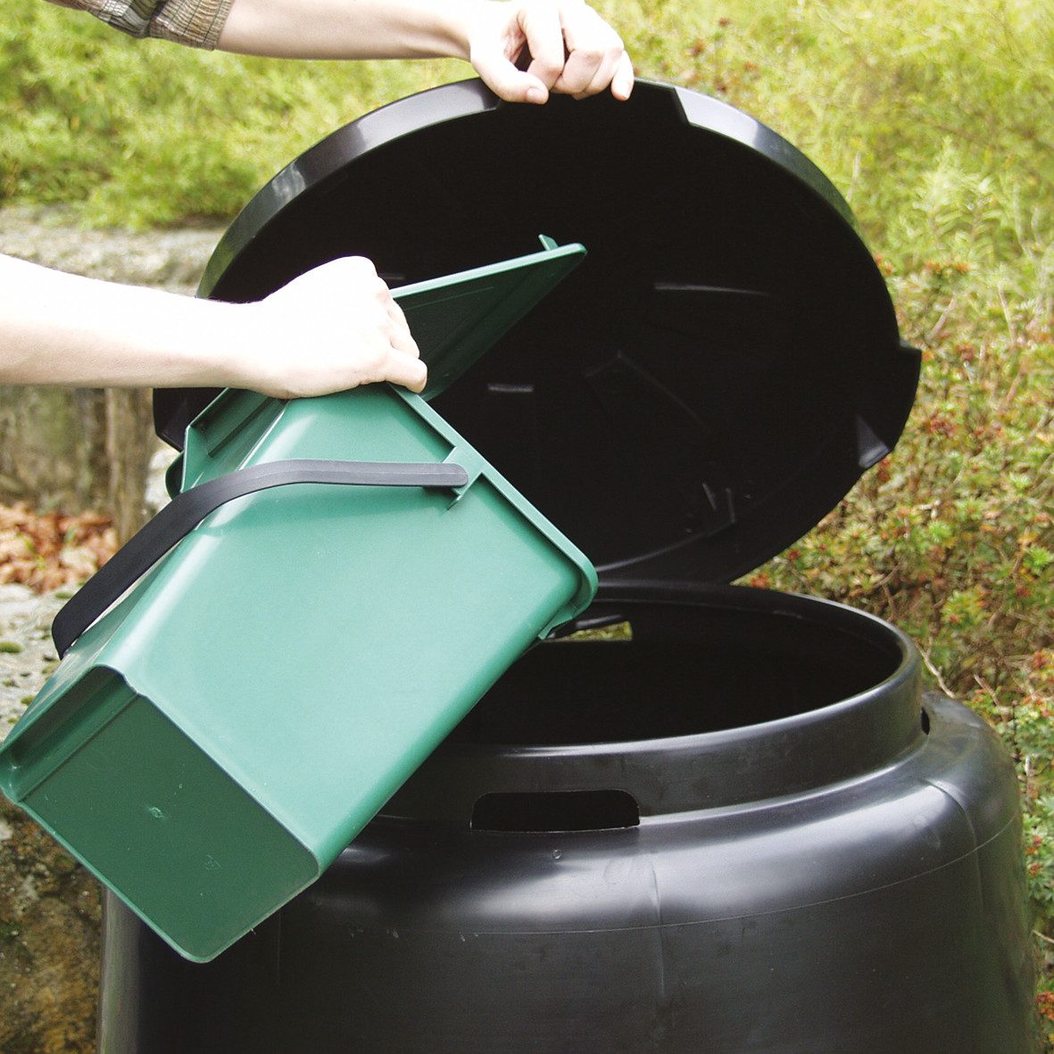 GARANTIA Müllbeutel BIO-Eimer 8 Liter grün