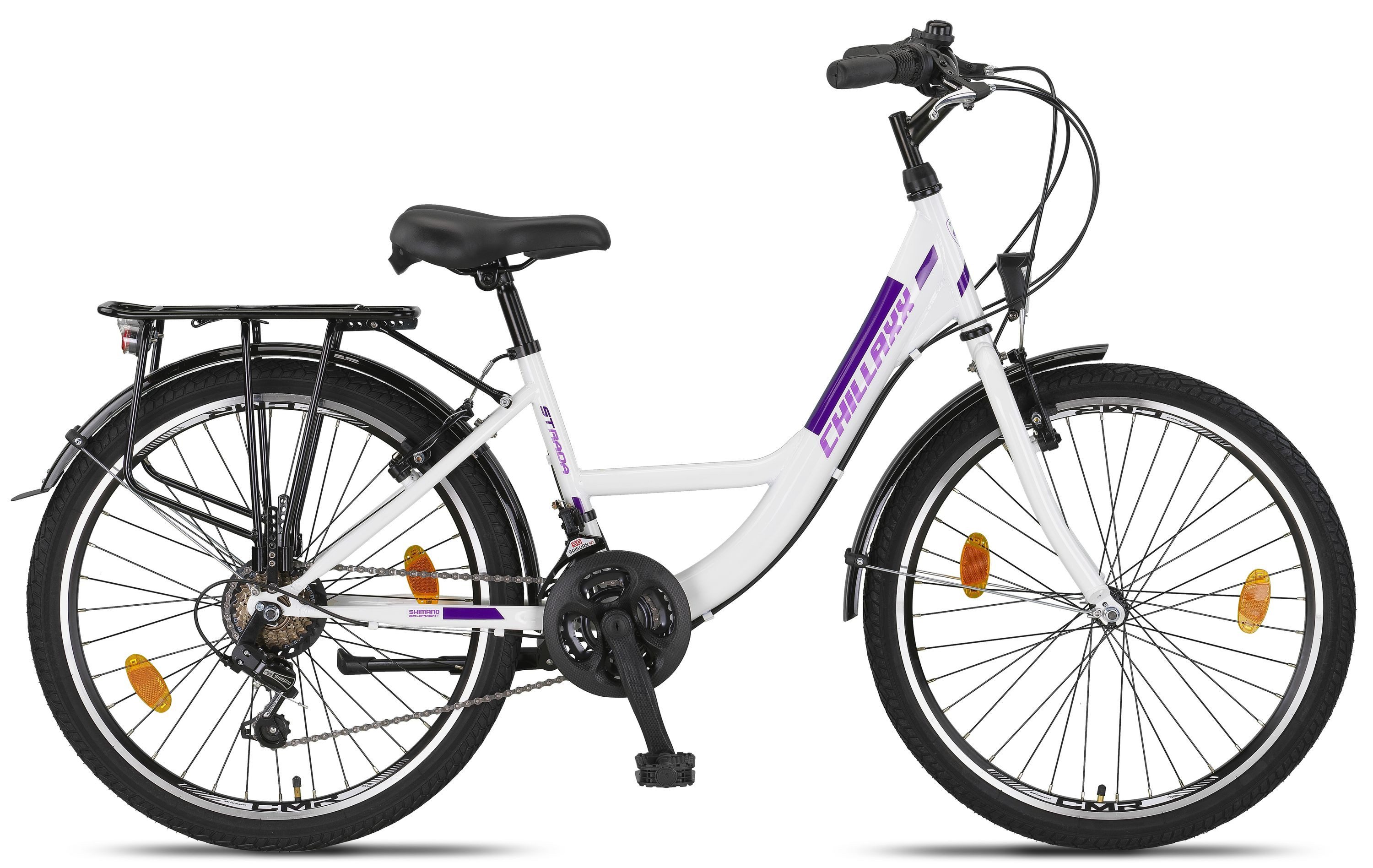 Chillaxx Cityrad Chillaxx Bike Strada Premium City Bike in 24, 26, 28 Zoll