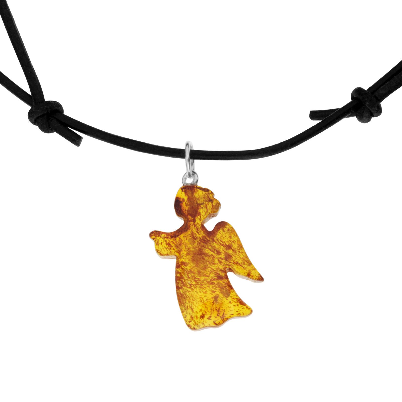 OSTSEE-SCHMUCK Kette mit Anhänger Ostsee-Schmuck Kette mit Anhänger Engel - günstig online kaufen