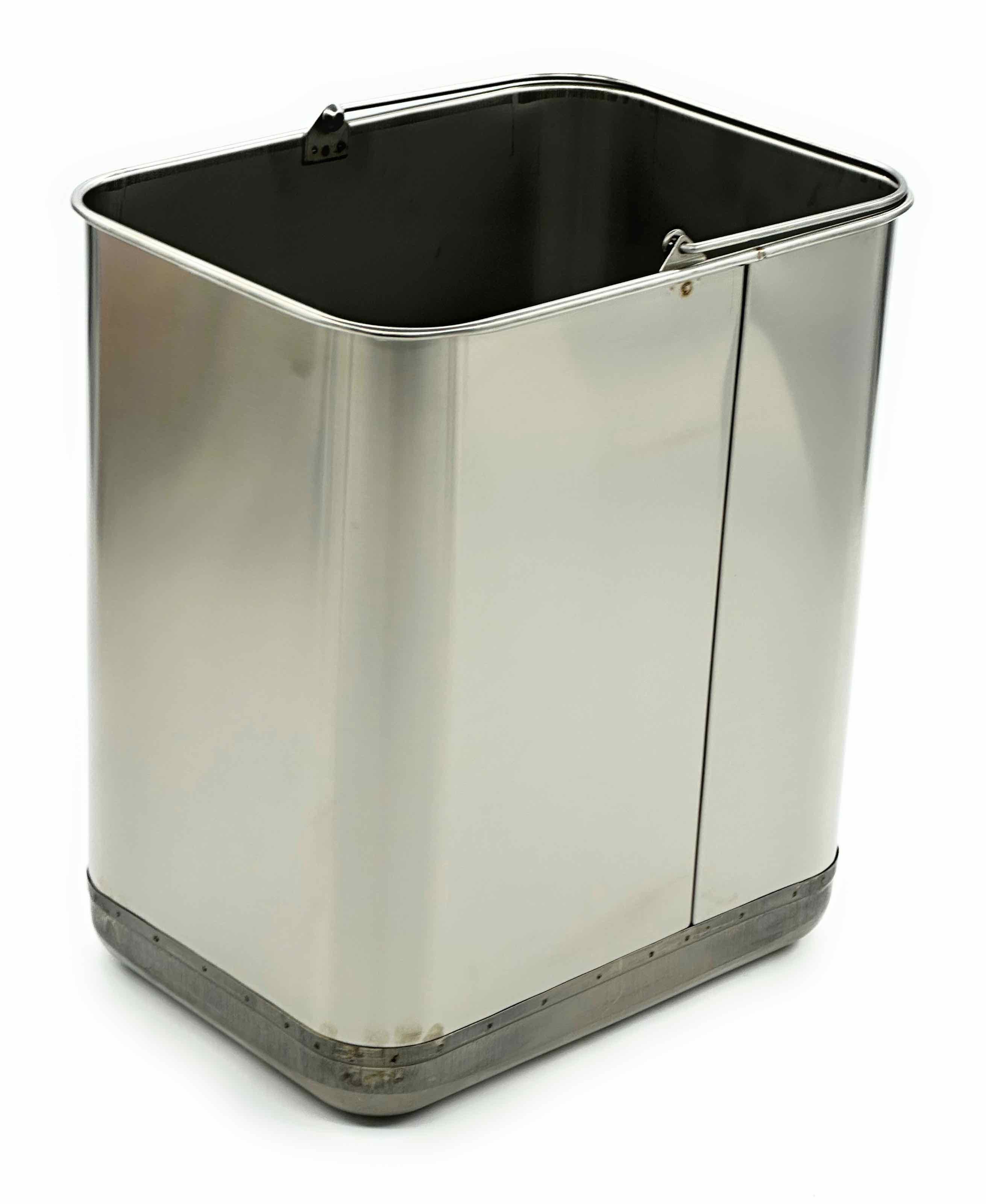 WESCO Einbaumülleimer WESCO Edelstahl-Ersatzeimer 20 Liter