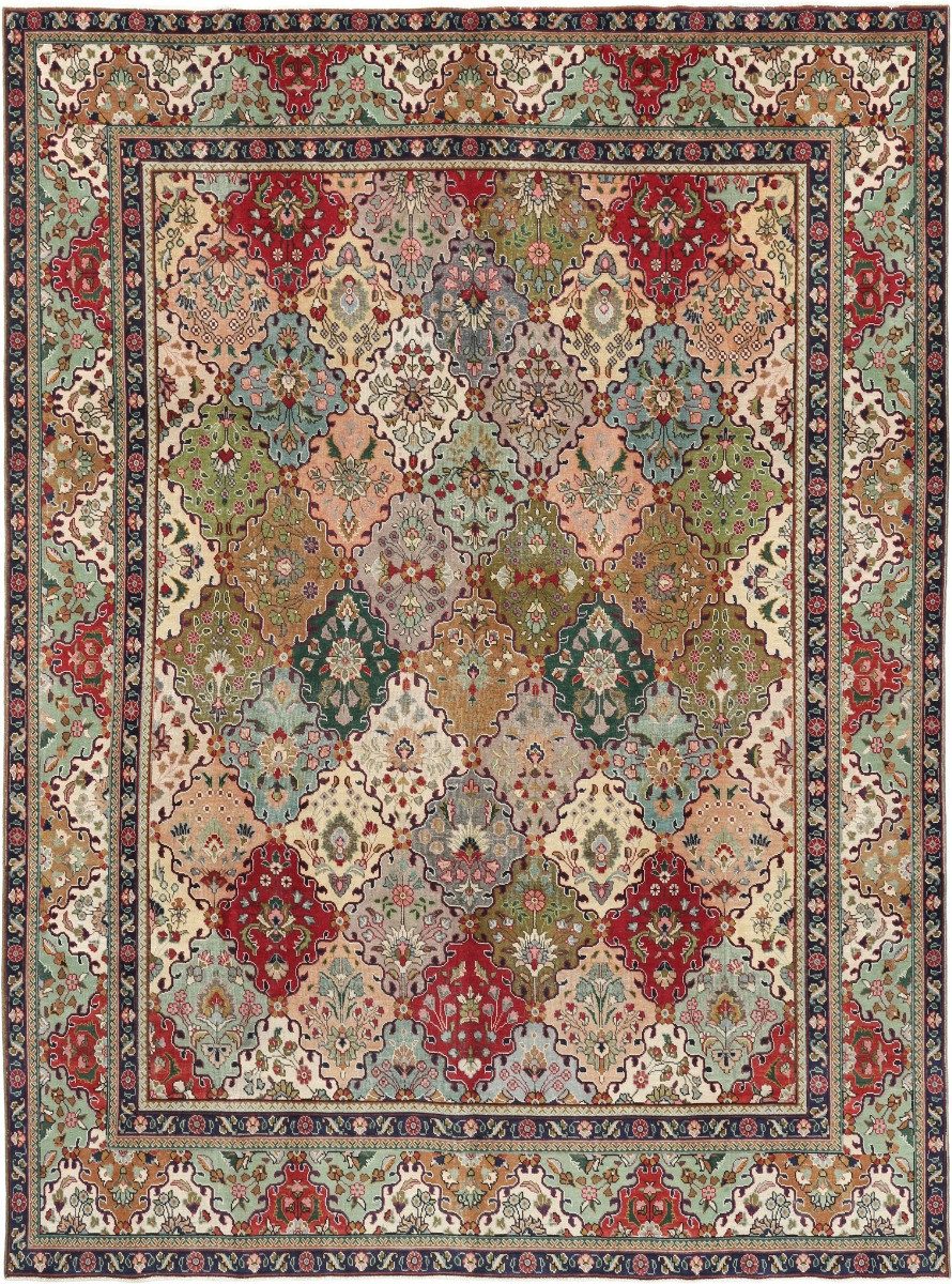 Carpet Avenue Teppich Tabriz Patina 392x290, Rechteck, Höhe: 9 mm