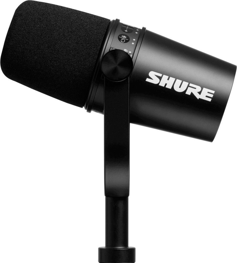 Shure Mikrofon MV7 Dynamisches Podcast Mikrofon