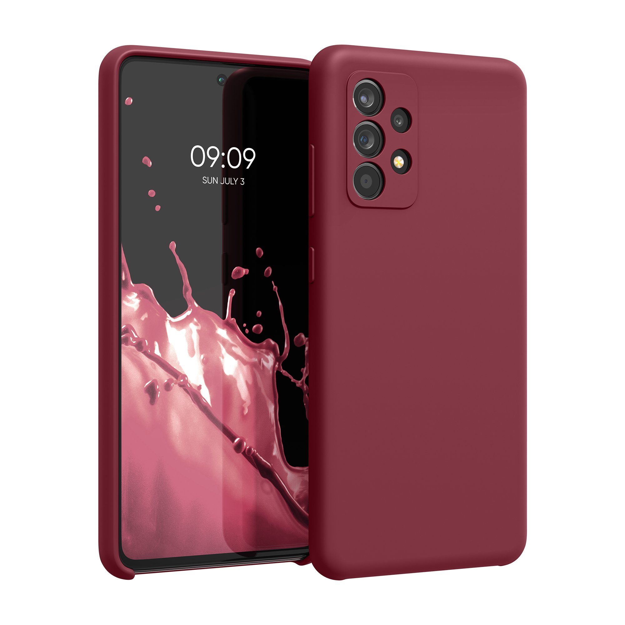 kwmobile Handyhülle Hülle für Samsung Galaxy A52 / A52 5G / A52s 5G, Hülle Silikon gummiert - Handyhülle - Handy Case Cover