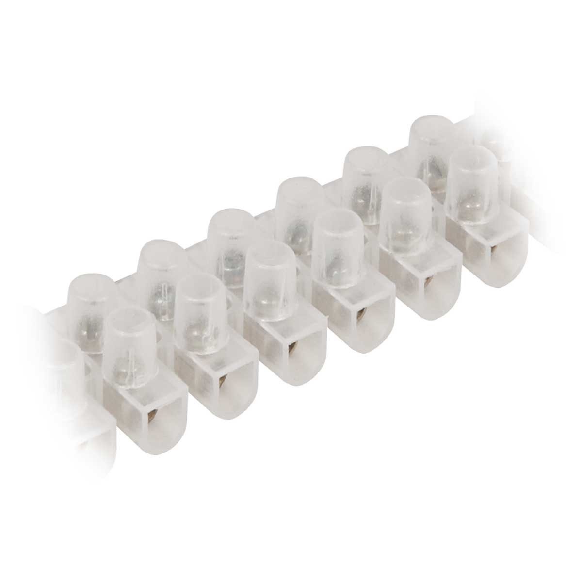 McPower Lüsterklemme Lüsterklemme 10 Leisten, à 12 Klemmen, 2,5mm², 3A