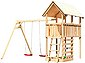 AKUBI Spielturm »Zirkusturm Danny«, BxTxH: 377x264x291 cm, mit Doppelschaukel, inkl. Farbe, Bild 2