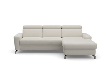 sit&more Ecksofa Scarlett L-Form, inklusive Kopfteilverstellung, wahlweise mit Bettfunktion, Bettkasten