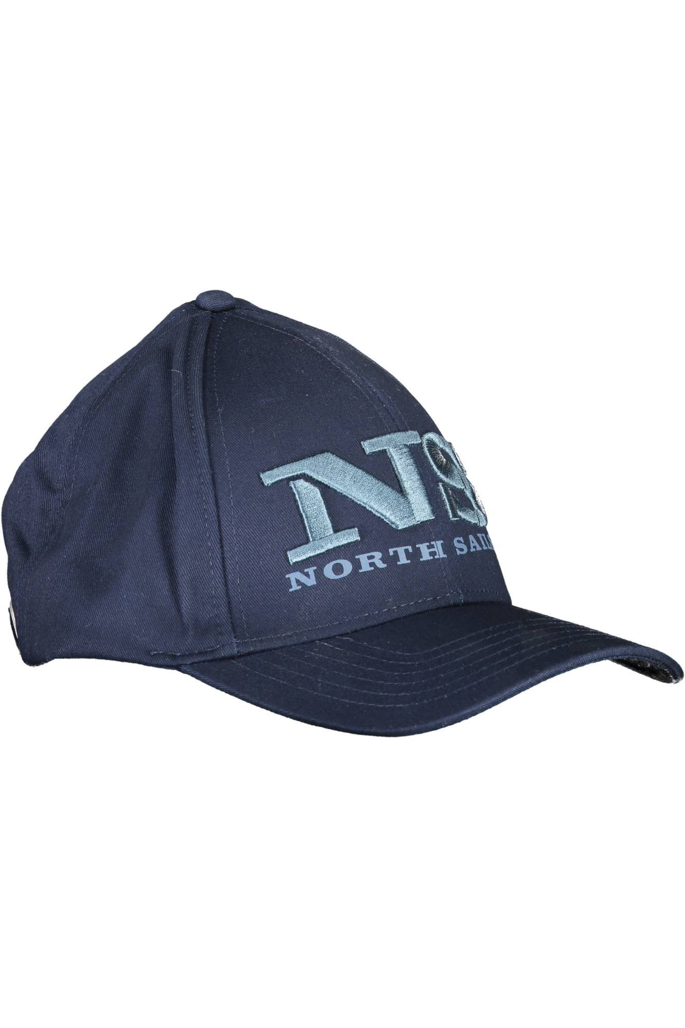 North Sails Strickmütze Stylische Herren Schirmmütze in Blau mit Logo und Stickerei-Details