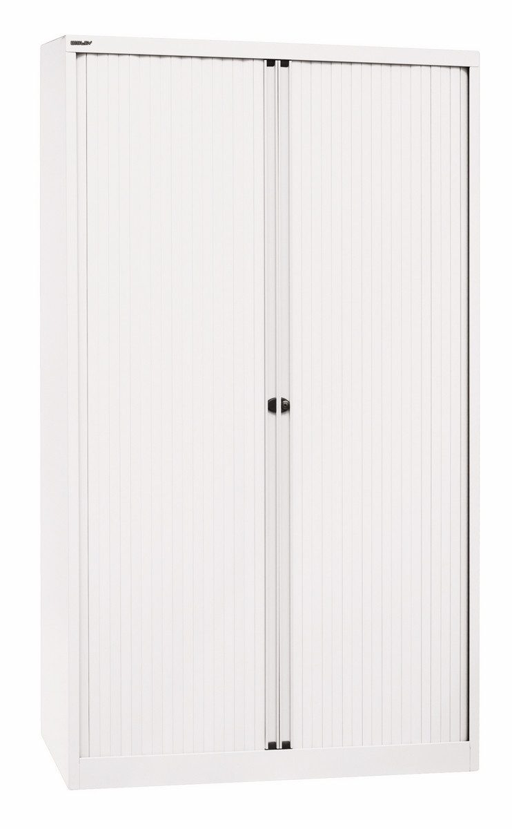 Bisley Rollladenschrank Rollladenschrank EuroTambour in Verkehrsweiß günstig online kaufen