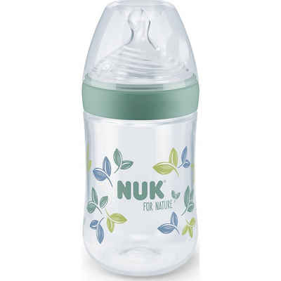NUK Babyflasche NUK for Nature Babyflasche mit Temperature