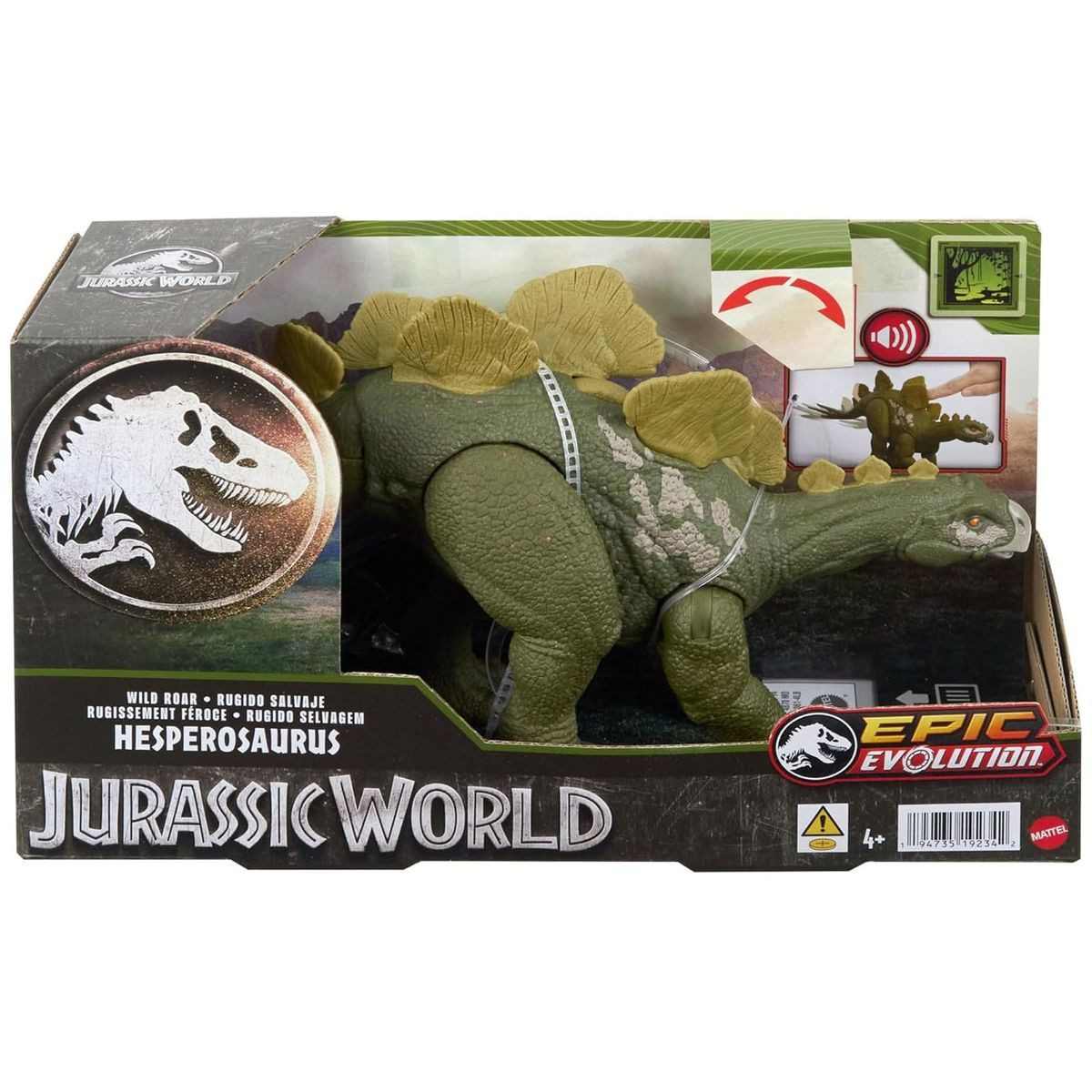 Mattel® Spielfigur Mattel HTK69-Jurassic World-Epic Evolution-Hesperosaurus,Spielfigur+So