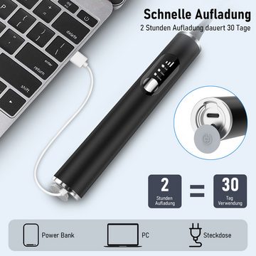 walkbee Elektrische Zahnbürste Schallzahnbürste Elektrische Zahnbürste mit Schalltechnologie, Aufsteckbürsten: 4 St., zahnbürste,Schallzahnbürste für Zahnpflege, Electric toothbrush für Erwachsene 3 Putzmodi