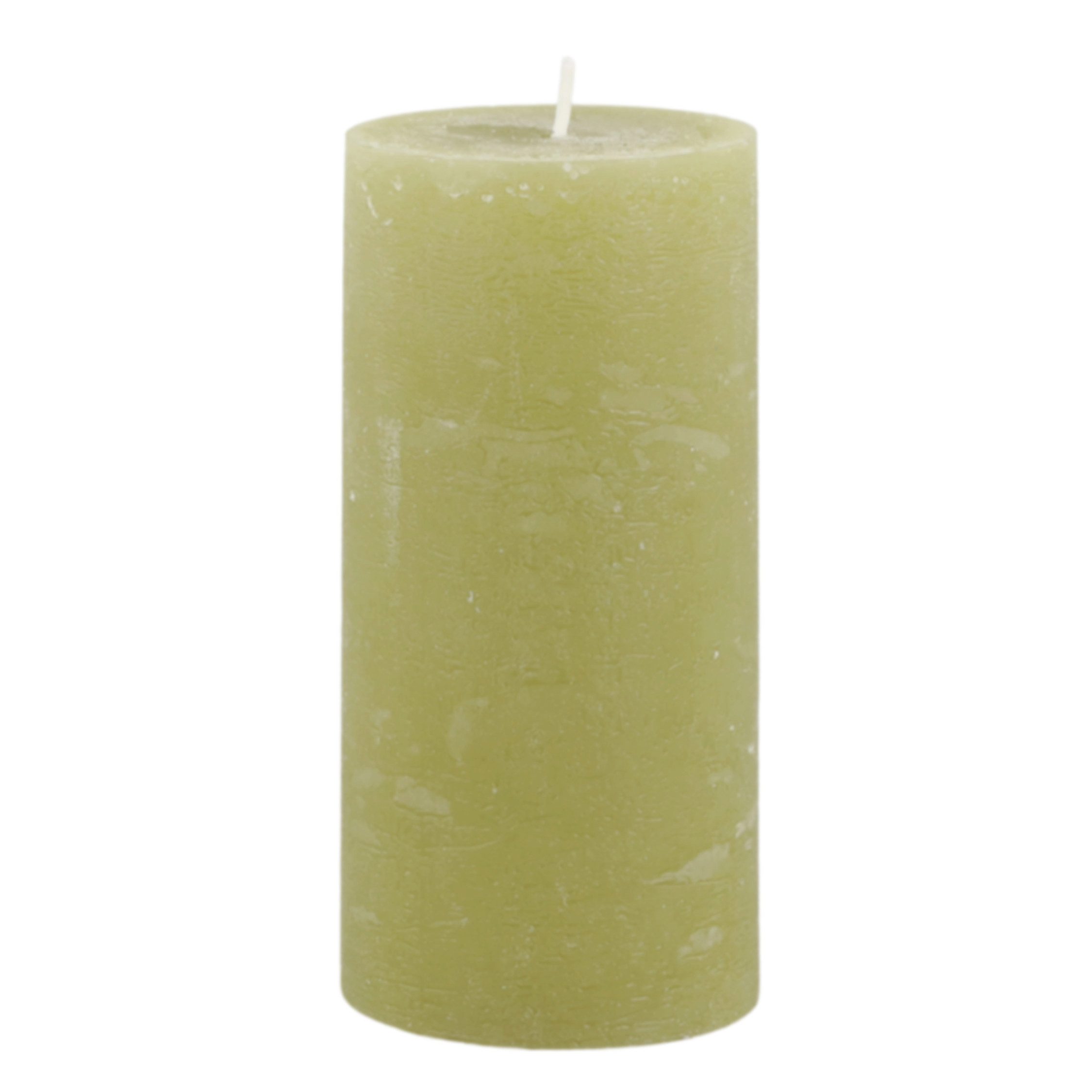 Chic Antique Stumpenkerze Chic Antique Macon Stumpenkerze rustikal – 60 Std. – Moos