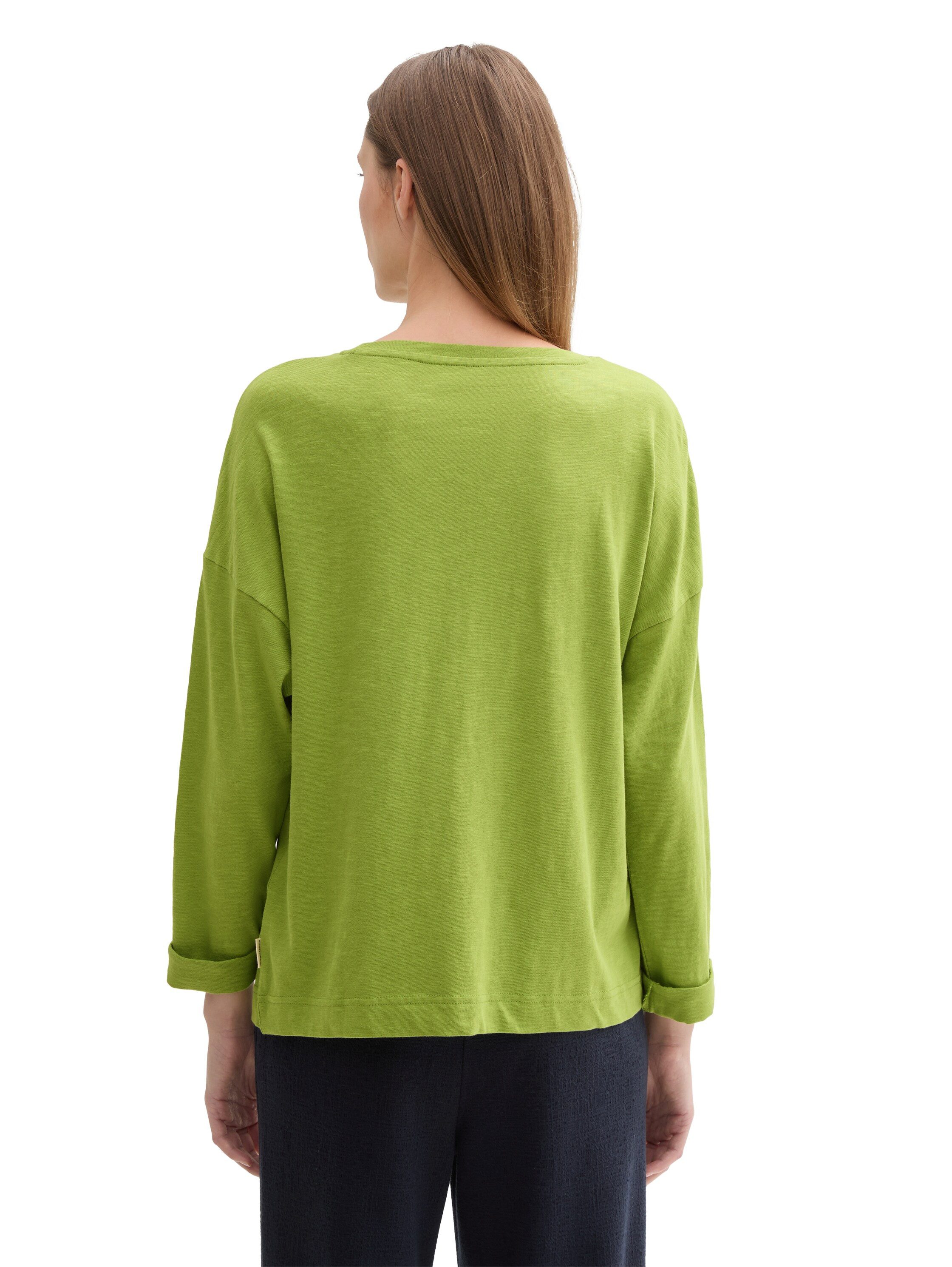 TOM TAILOR Langarmshirt mit Brusttasche günstig online kaufen