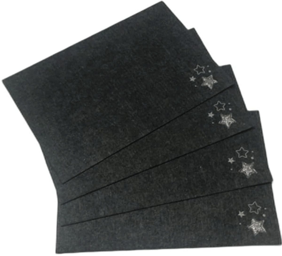 Steinnacher Bärbel Platzset Platzsets mit Sternen dunkelgrau, (4-St) günstig online kaufen