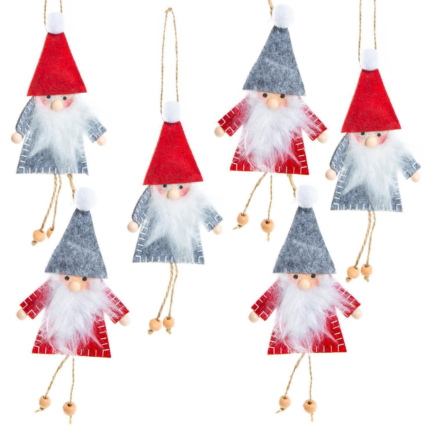 Logbuch-Verlag Dekofigur 6 braune Weihnachtstüten (18 günstig online kaufen