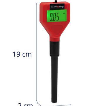 Steinberg Systems pH-Messgerät pH-Messgerät 0 - 14 pH LCD pH-Wert-Messgerät Pooltestgerät