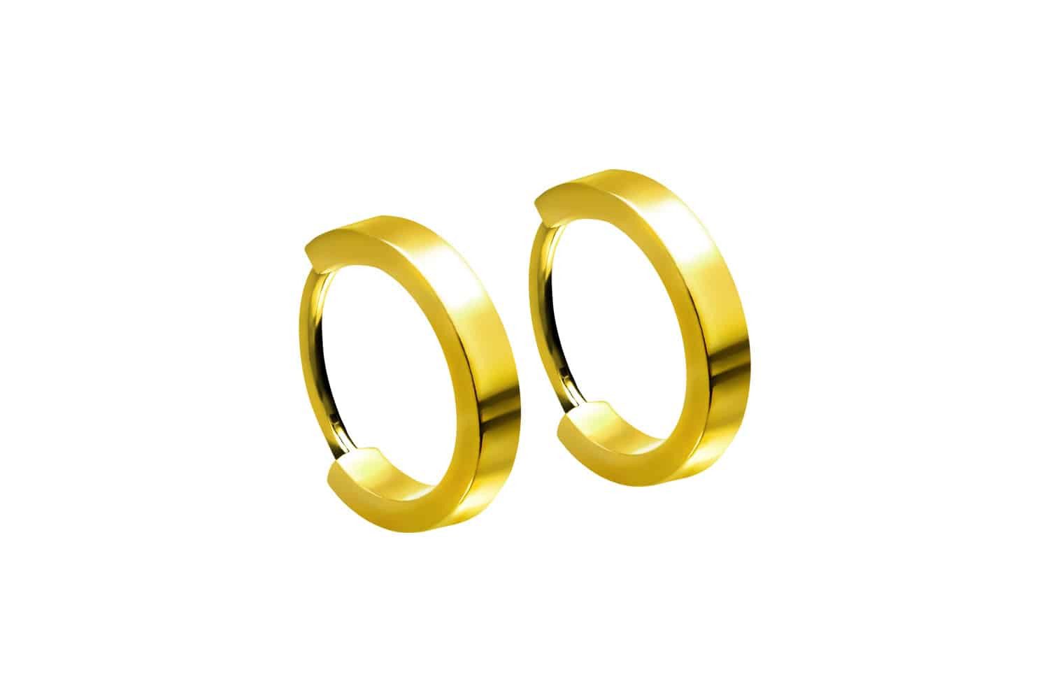 FILANGO Piercing-Set Titan Ohrclicker Creolen (Creolen günstig online kaufen