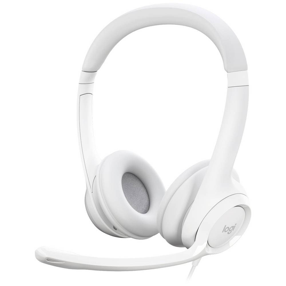 Logitech On Ear Headset Kopfhörer (Headset, Lautstärkeregelung, Mikrofon-Stummschaltung)