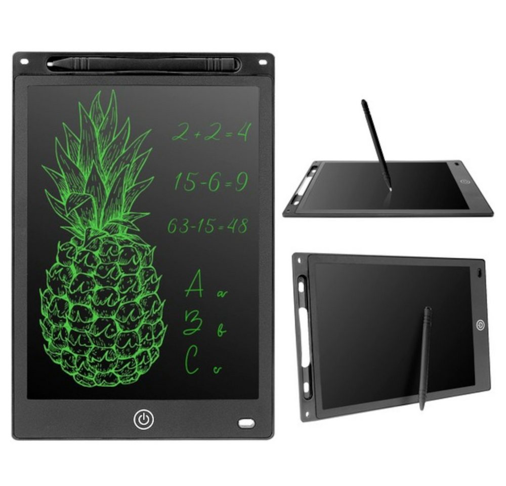 Thumbnail - ISO TRADE Zeichenblock Grafiktablett Zeichenboard, Stift 12 Zoll Kinder LCD Schreibtafel