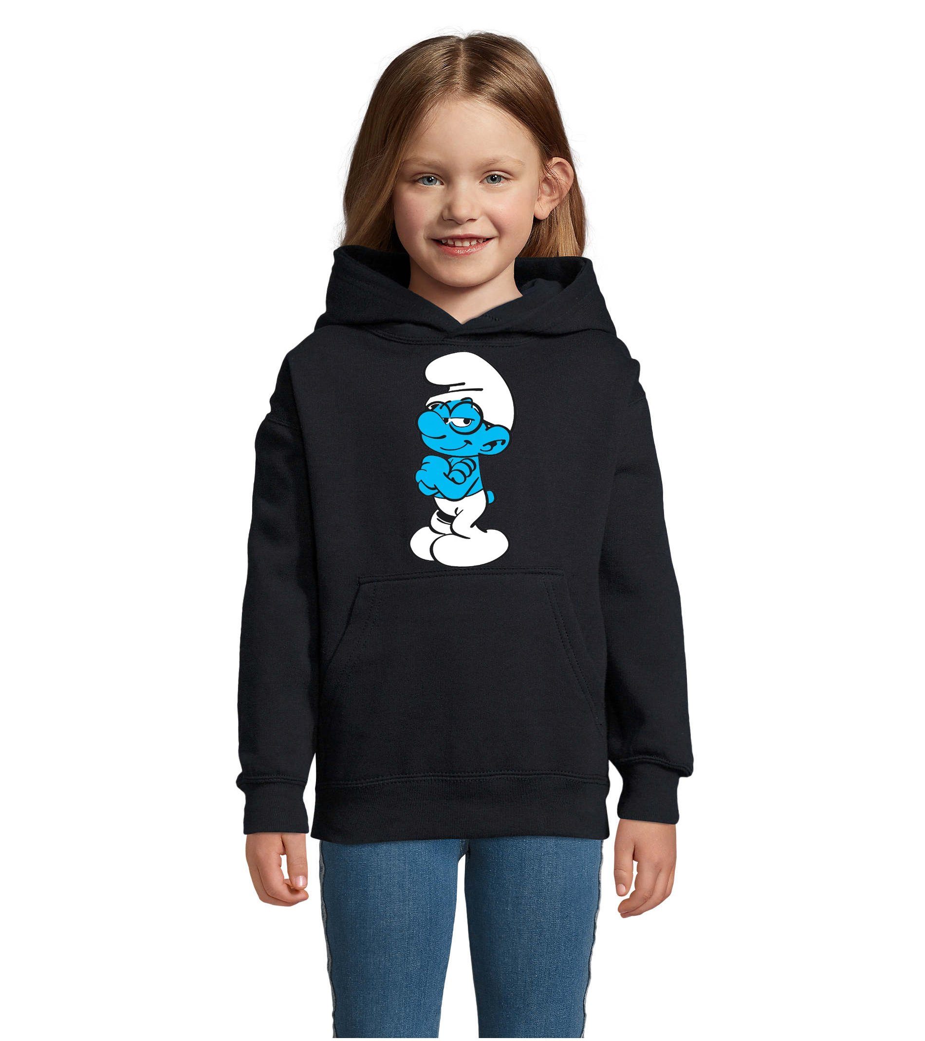 Hoodie Kinder Schlaubi Schlumpf Schlümpfe Schlumpfine