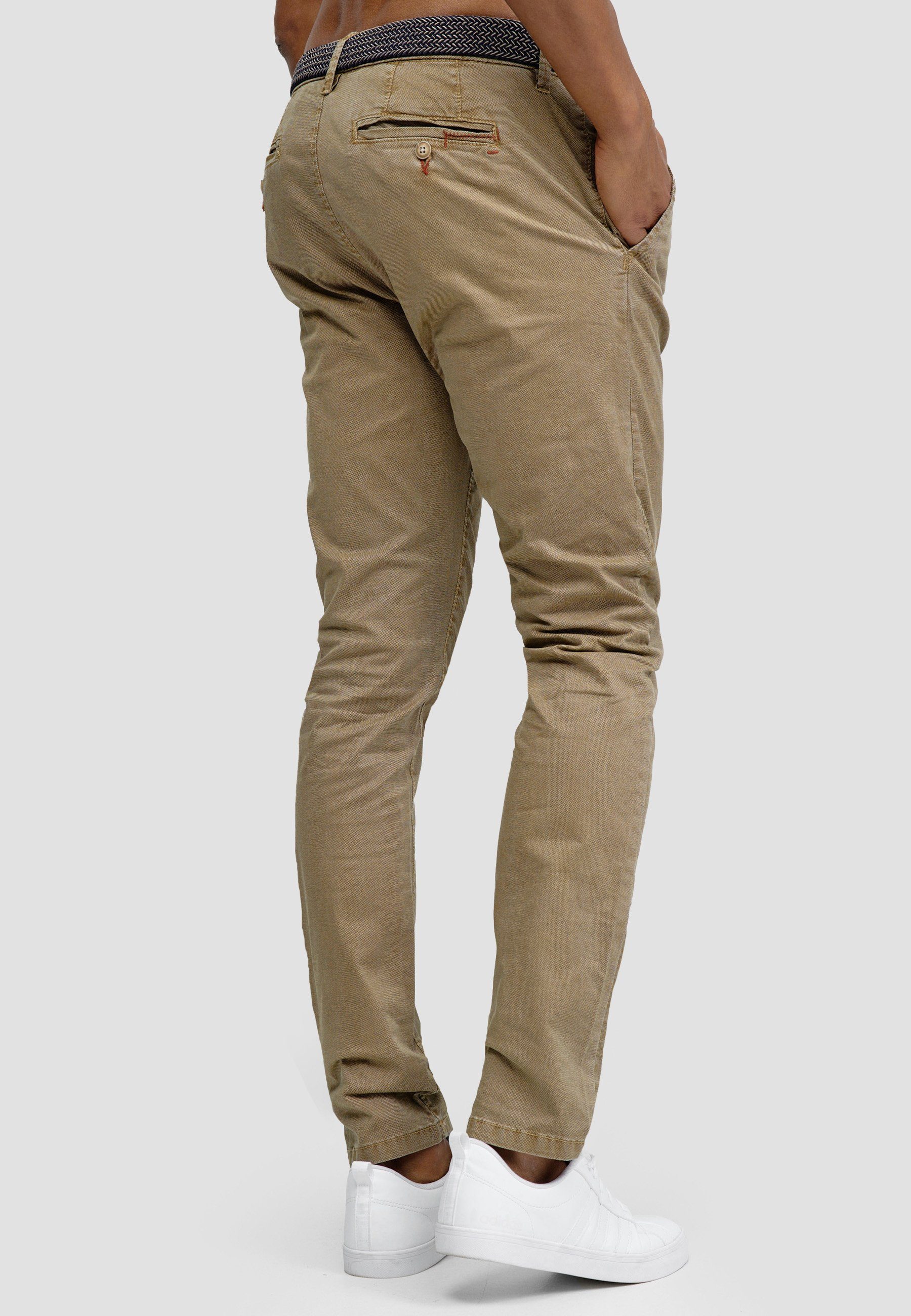 Indicode Chinohose Herren Waller Chino Hose Herrenhose