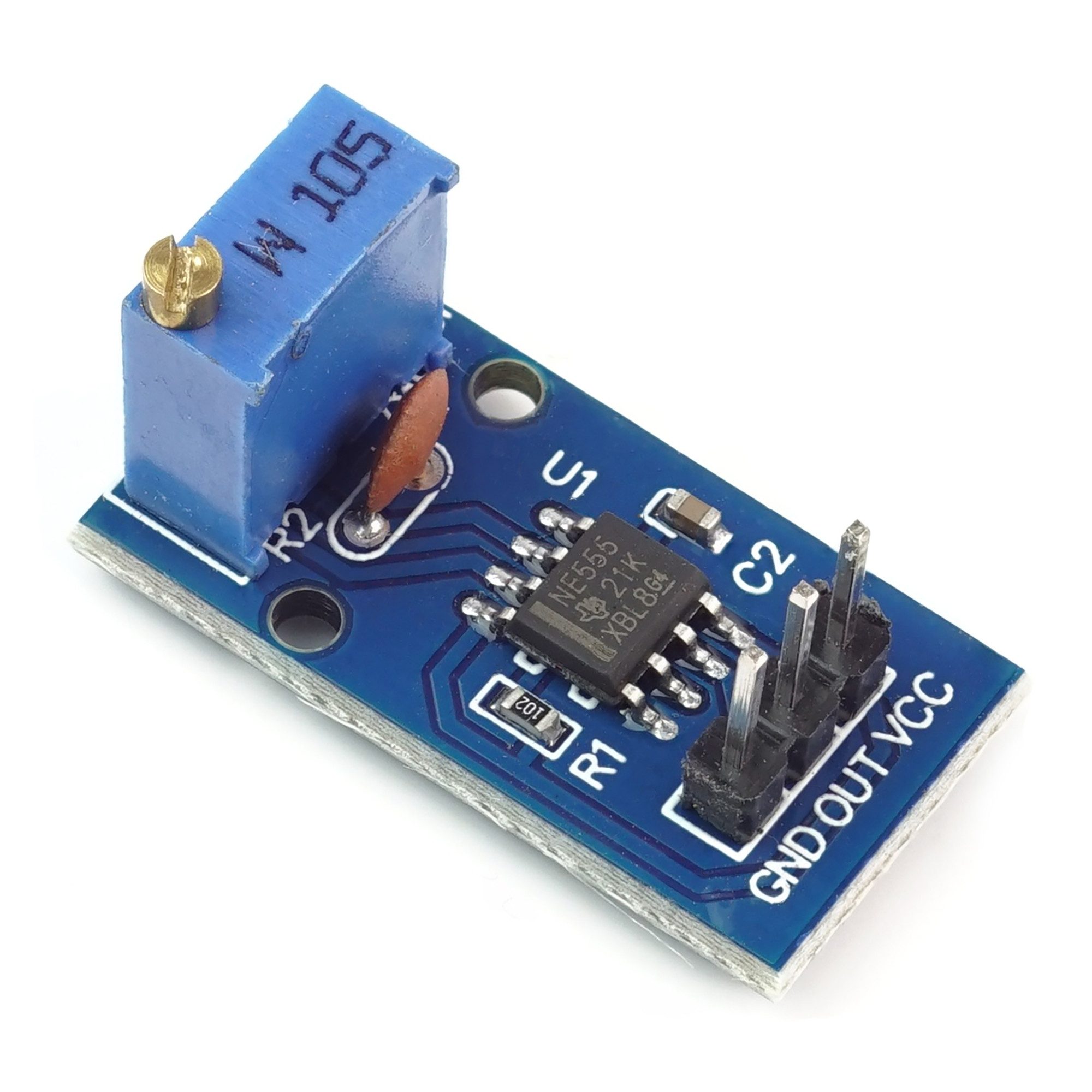 Frequenzgenerator Modul, einstellbar, NE555 Adapter