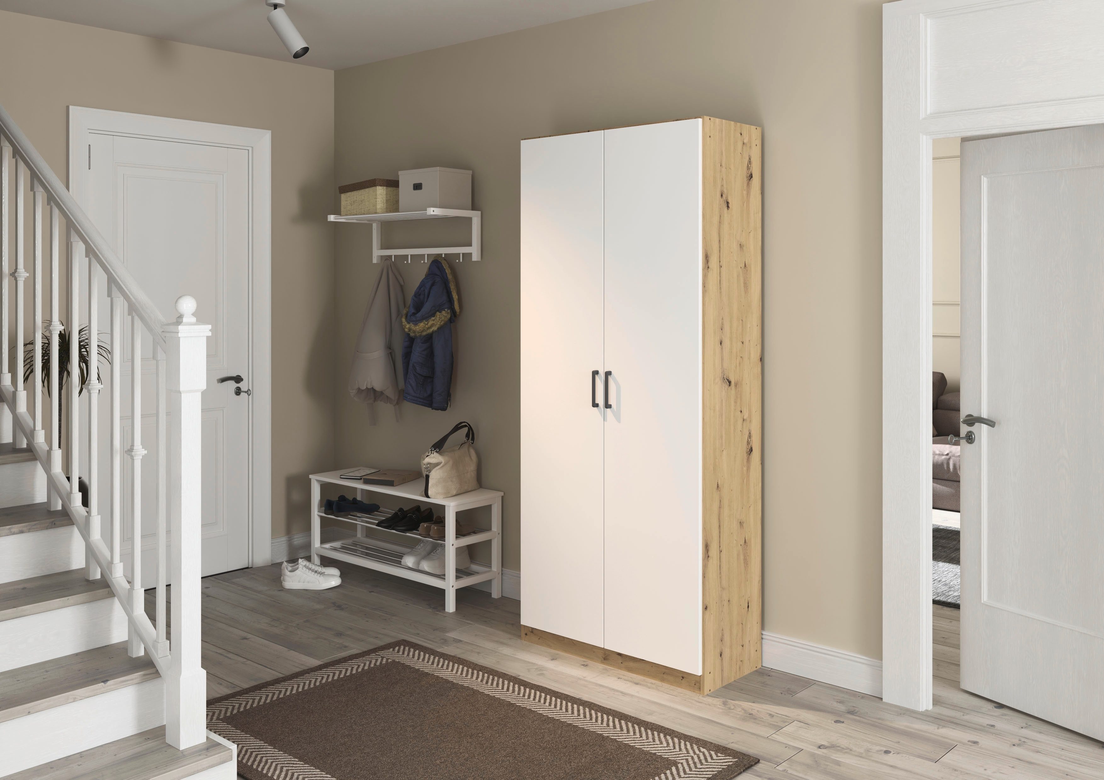 rauch Mehrzweckschrank Garderobe Kleiderschrank Schrank Schuhschrank günstig online kaufen