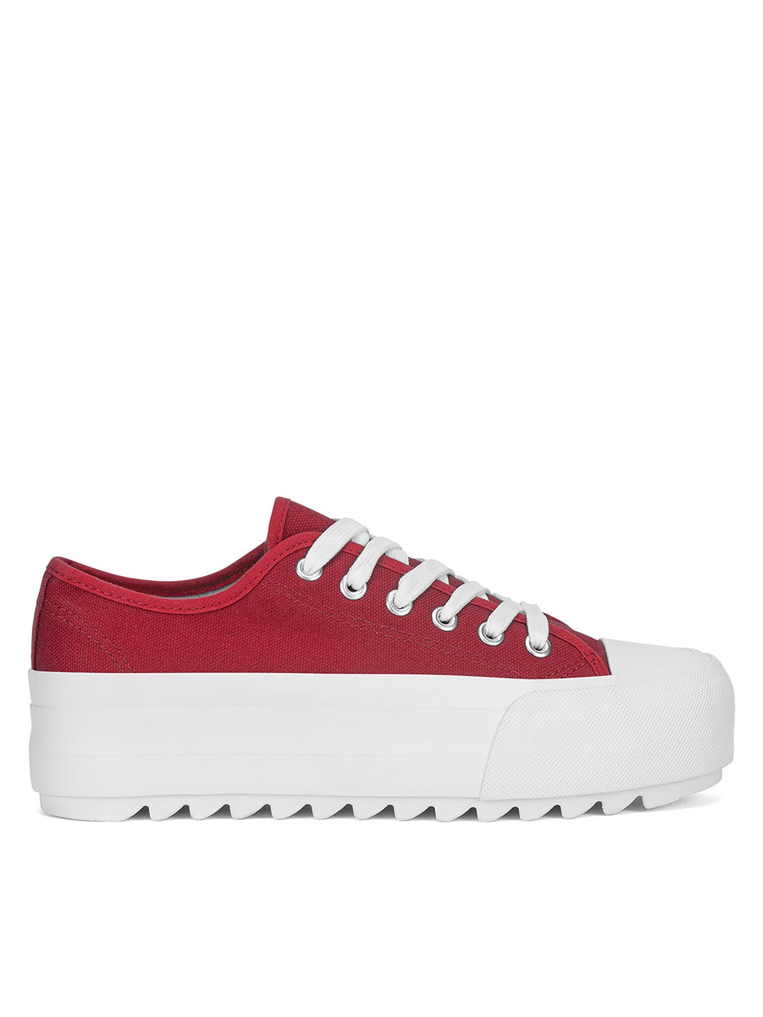 Jenny Fairy Sneakers aus Stoff Damen WFA2939-2 Rot Sneaker
