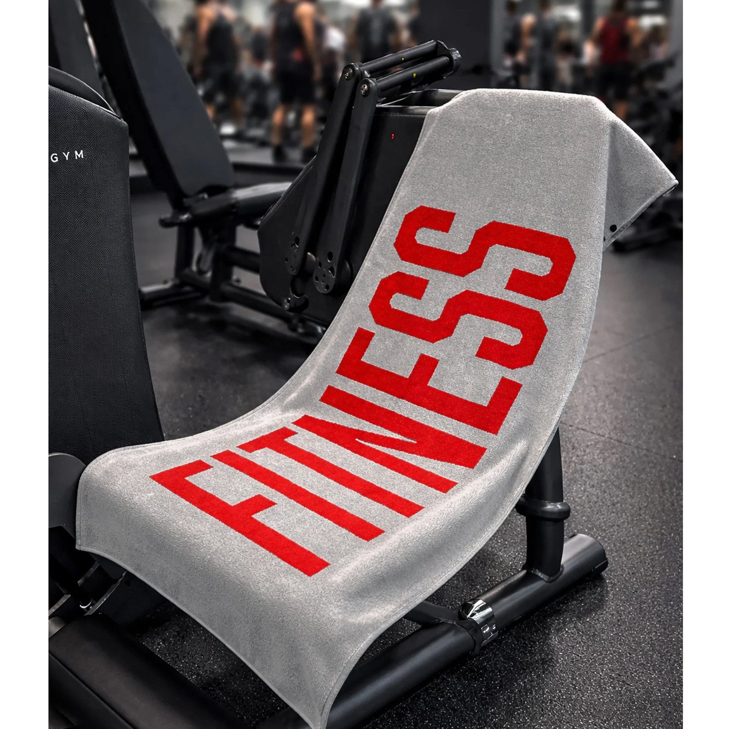 Cawö Handtuch Cawö Fitness & Gym Handtuch 6289 Farbe 72 red Fitness 50x130, Walkfrottier, 100% Baumwolle