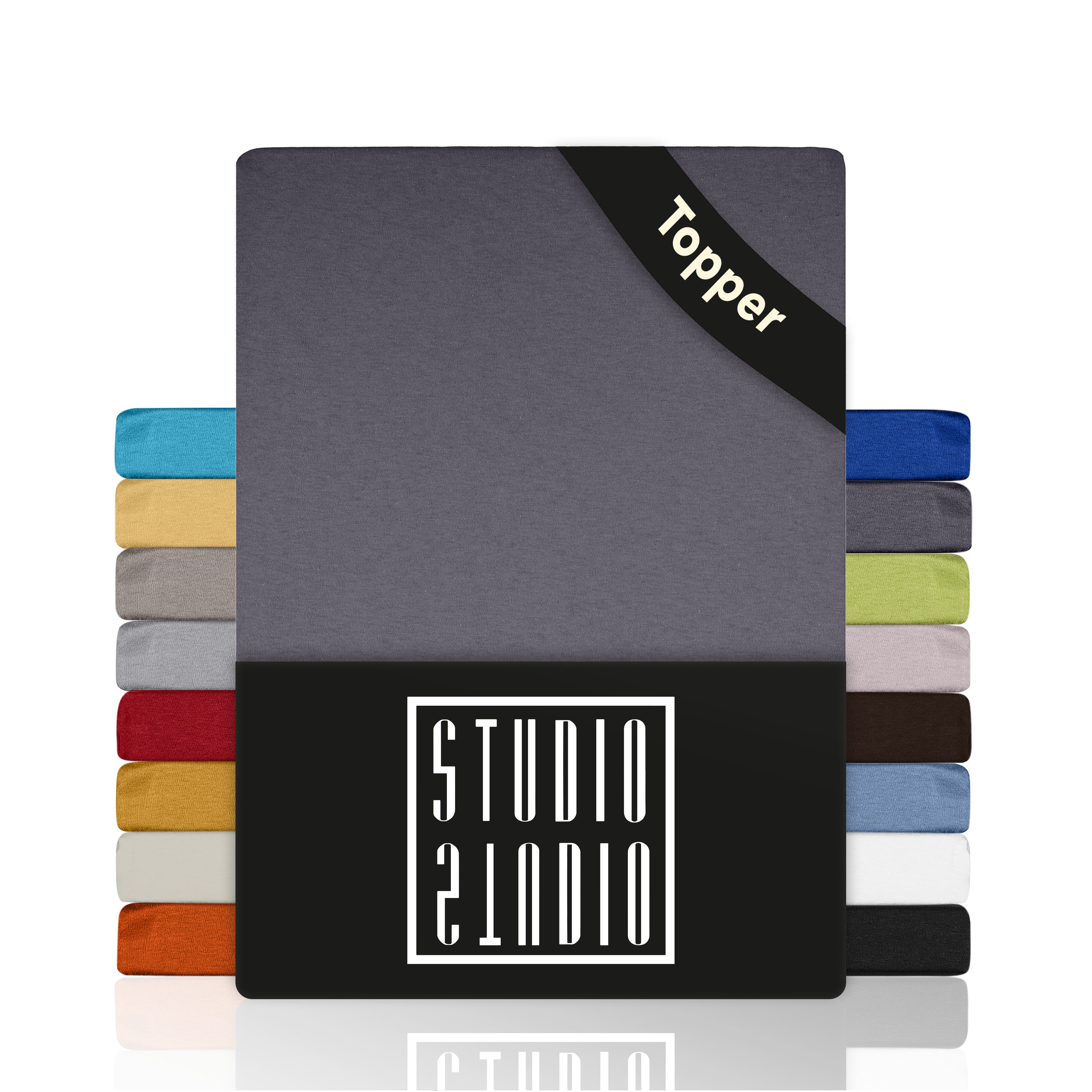 STUDIO Spannbettlaken Basic, viele Größen, 100% gekämmte Baumwolle, OEKO-TE günstig online kaufen