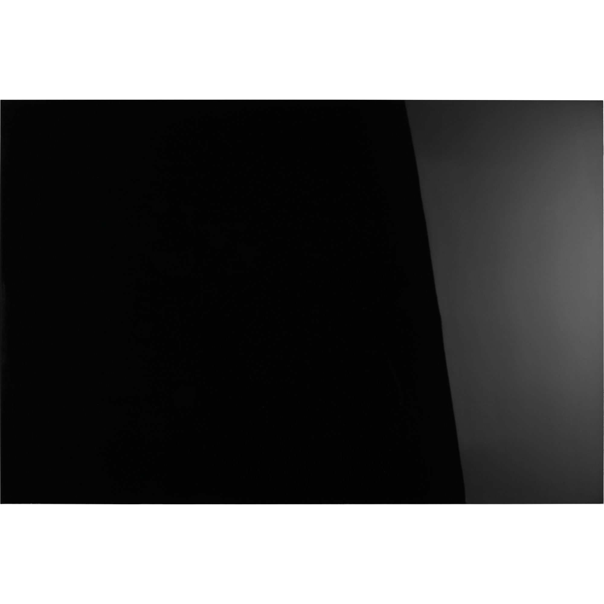 magnetoplan® Wandtafel Design-Glasboards 150x100cm magnetisch schwarz