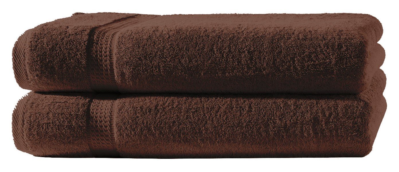 One Home Handtücher Royal, Frottee (2-St), mit Bordüre, saugfähig