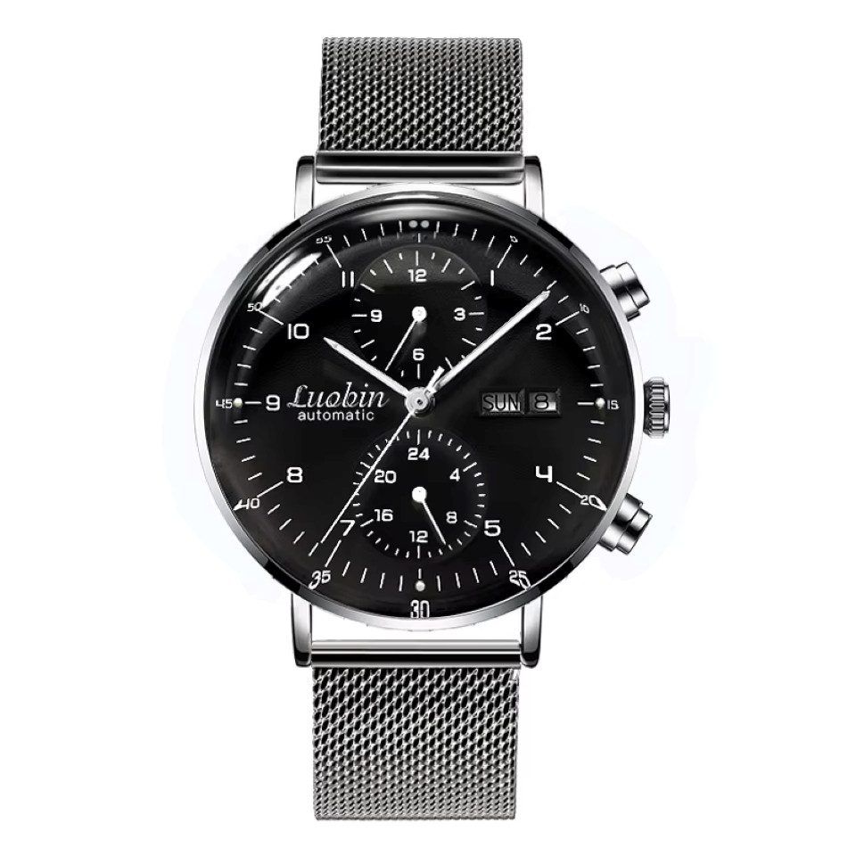 BinBond Automatikuhr Herrenuhr Automatik Armbanduhr Chronograph günstig online kaufen