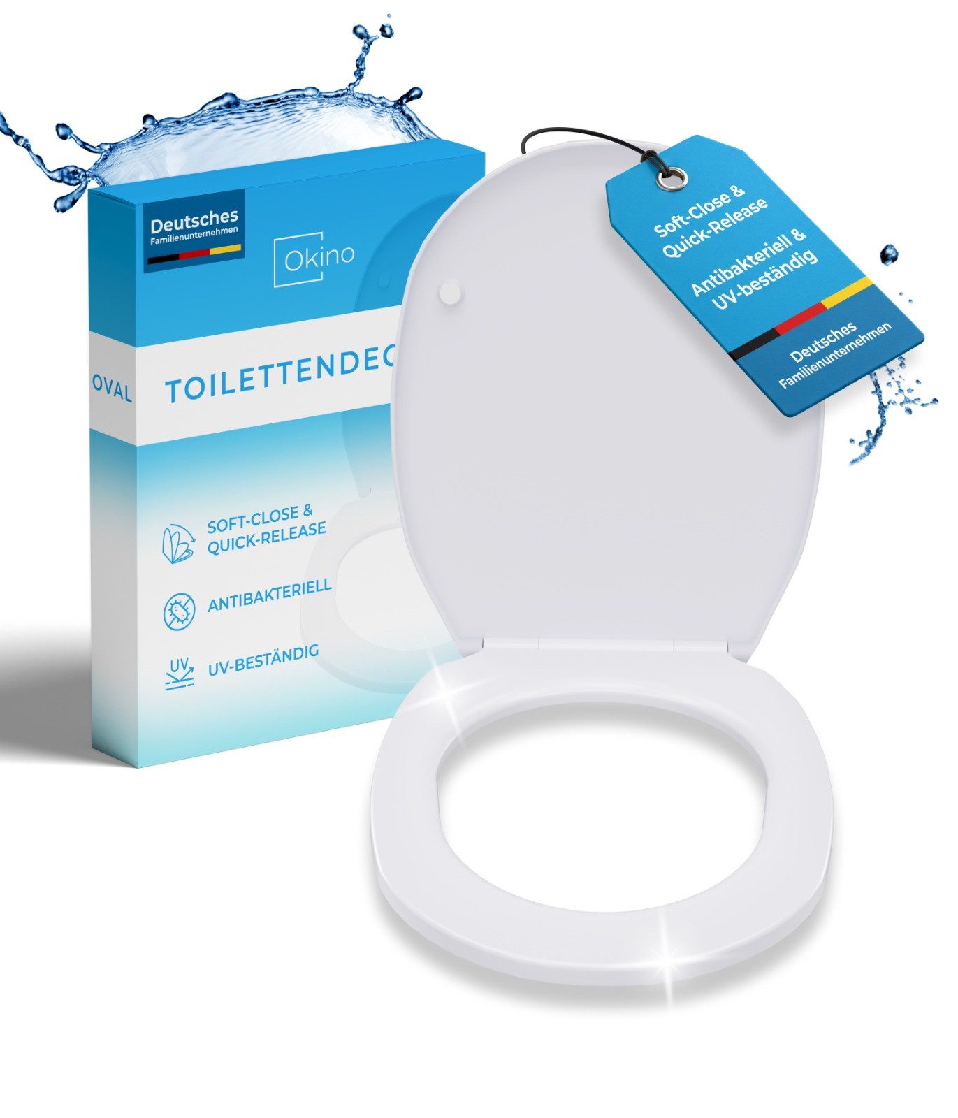 Okino WC-Sitz Okino WC-Sitz mit Absenkautomatik günstig online kaufen