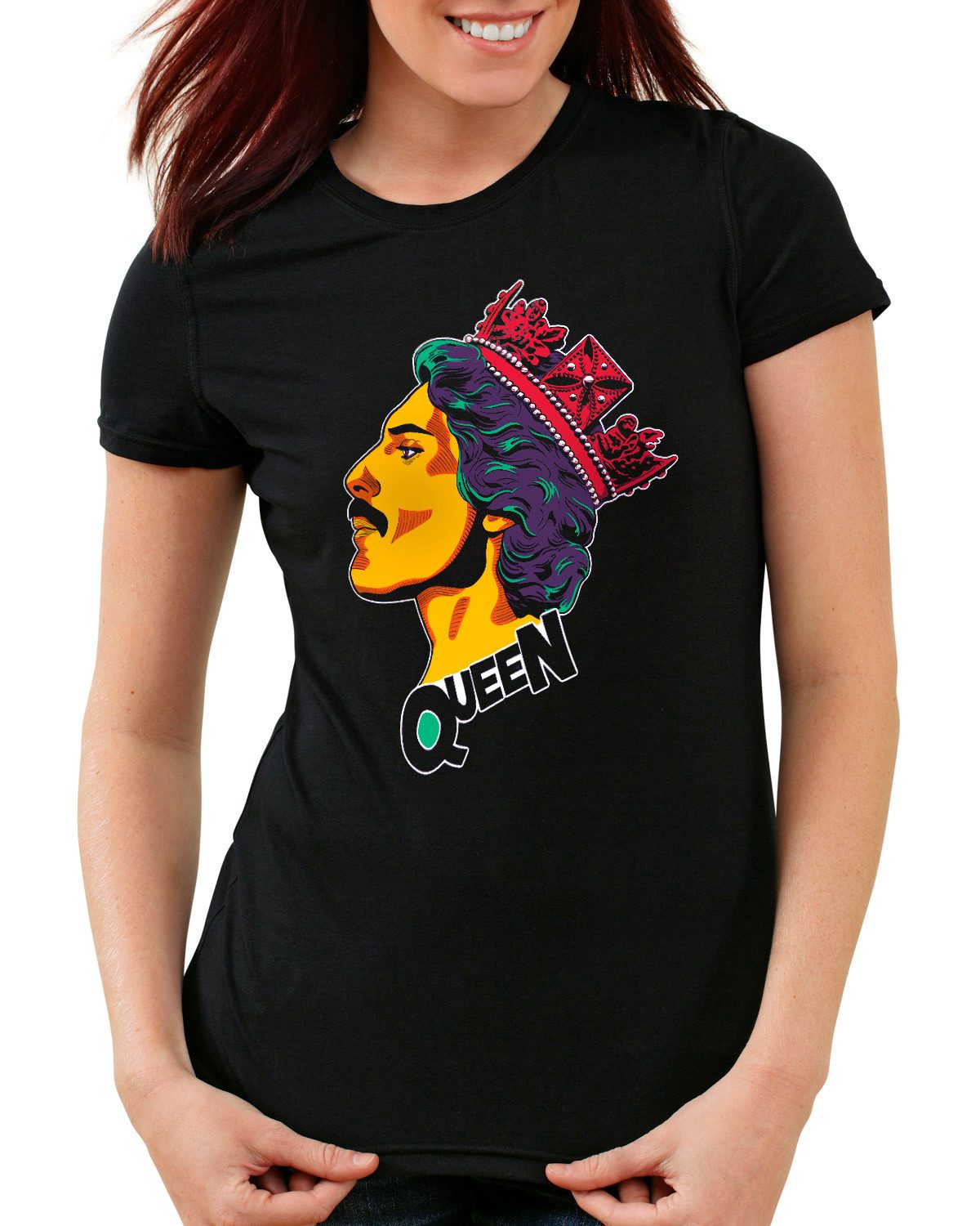 style3 T-Shirt Rock Royal freddy mercury queen band rock metal freddie