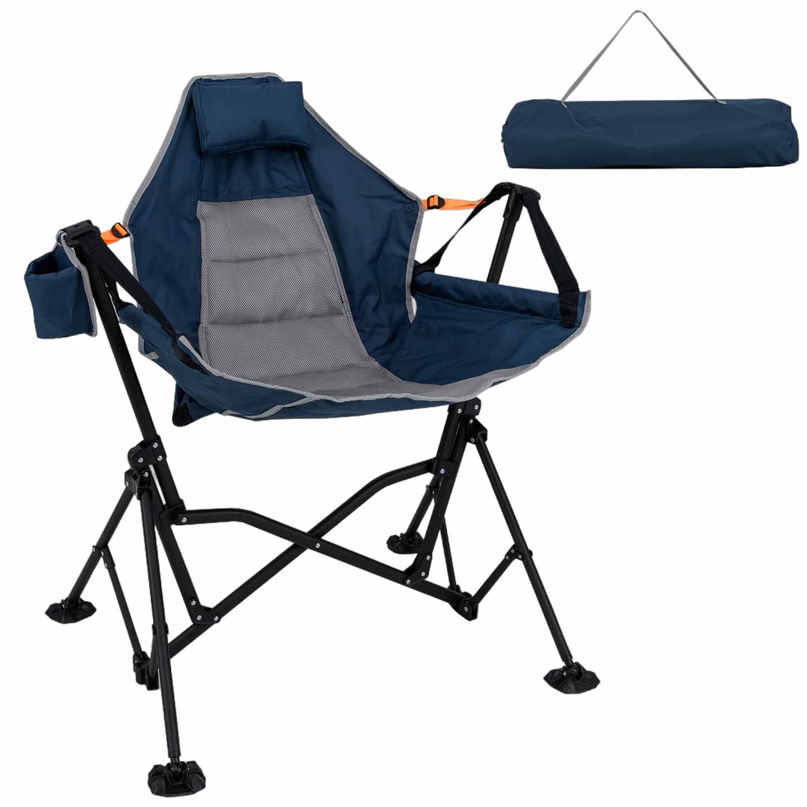 COSTWAY Klappstuhl, Hängematten-Campingstuhl, klappbarer Schaukelstuhl