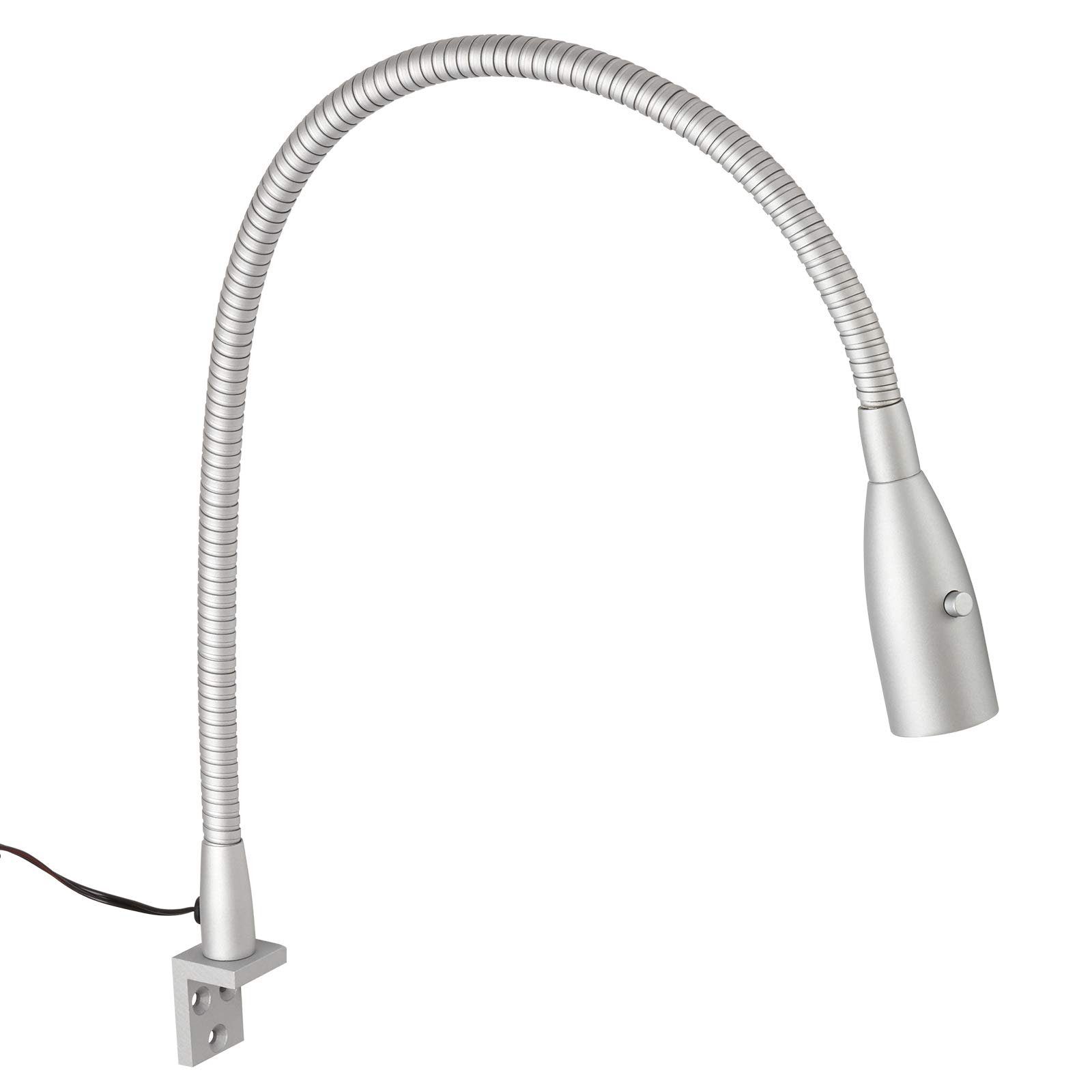 SO-TECH® LED Leselampe Leseleuchte URIEL 12 VDC / 1 W 3000 K chrom matt min günstig online kaufen