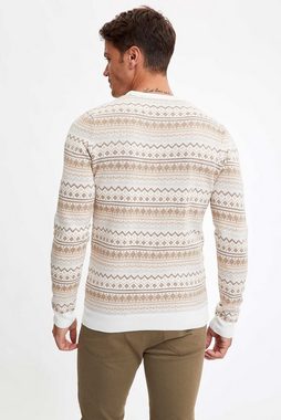 DeFacto Strickpullover Herren Strickpullover SLIM FIT