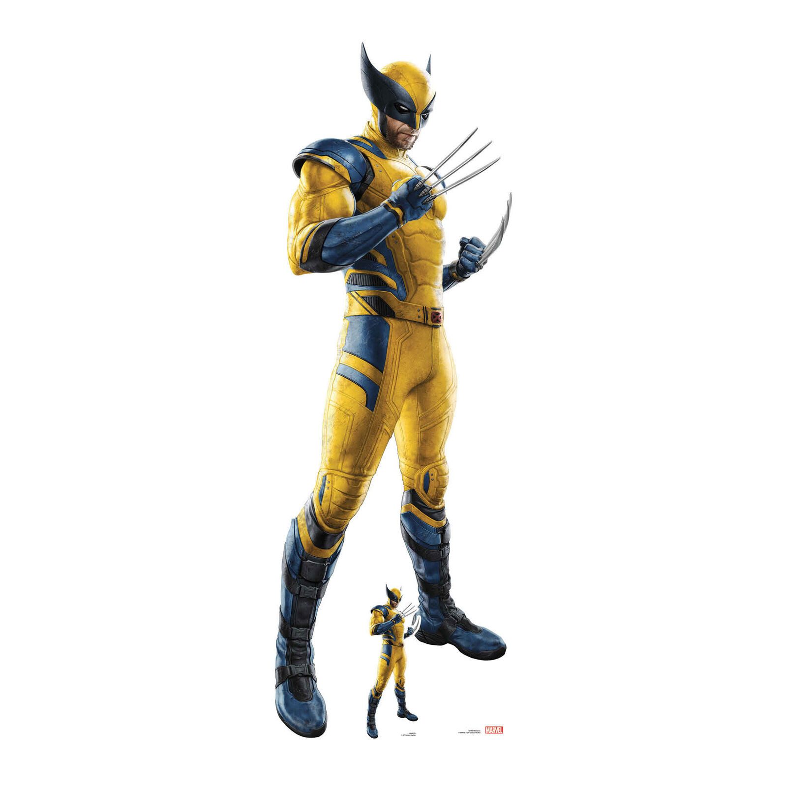 Dekofigur Wolverine Hugh Jackman Pappaufsteller 69x194 cm