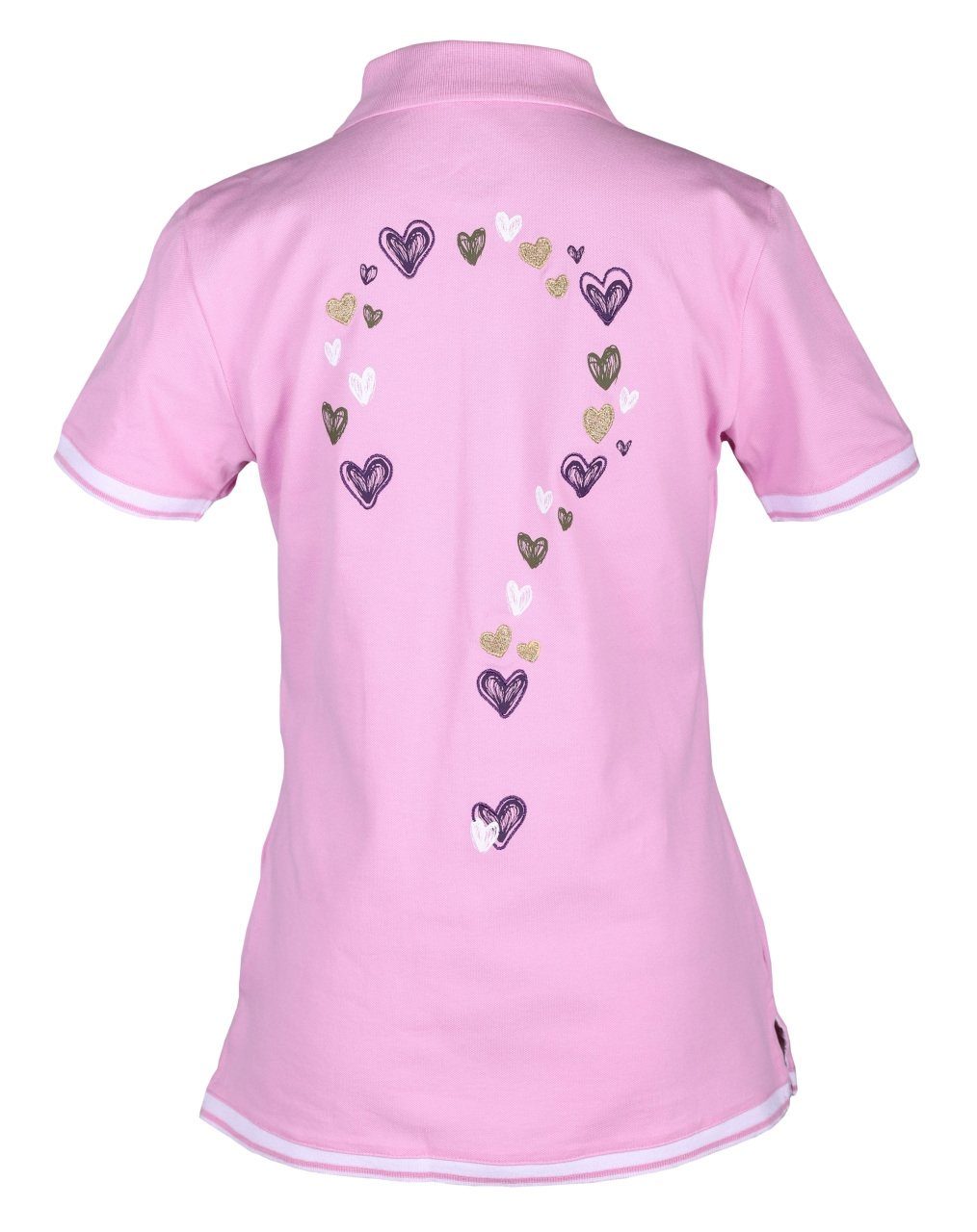 girls golf Trainingspullover girls golf Damen Polo 1/2 sleeveless hearty questi