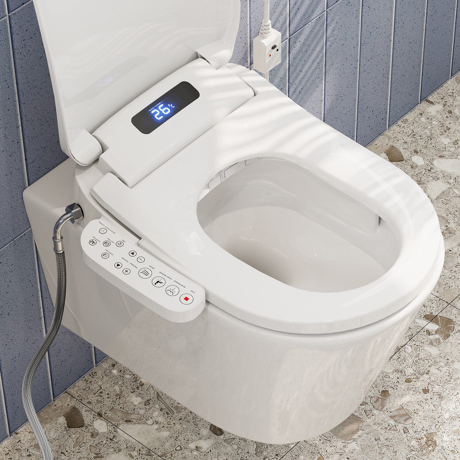 HOROW Dusch-WC-Sitz Bidet Dusch WC Aufsatz, günstig online kaufen
