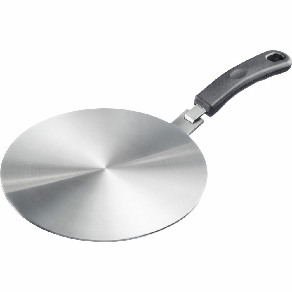 WESTMARK Kochfeld-Adapter Platte für Induktionsherd, Platte mit Griff – Edelstahl, Ø 24 cm, rostfrei, spülmaschinengeeignet