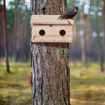 relaxdays Vogelhaus Nistkasten für Stare