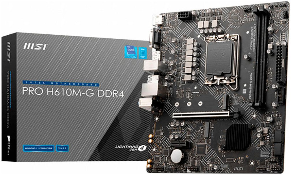 PRO H610M-G DDR4 Mainboard