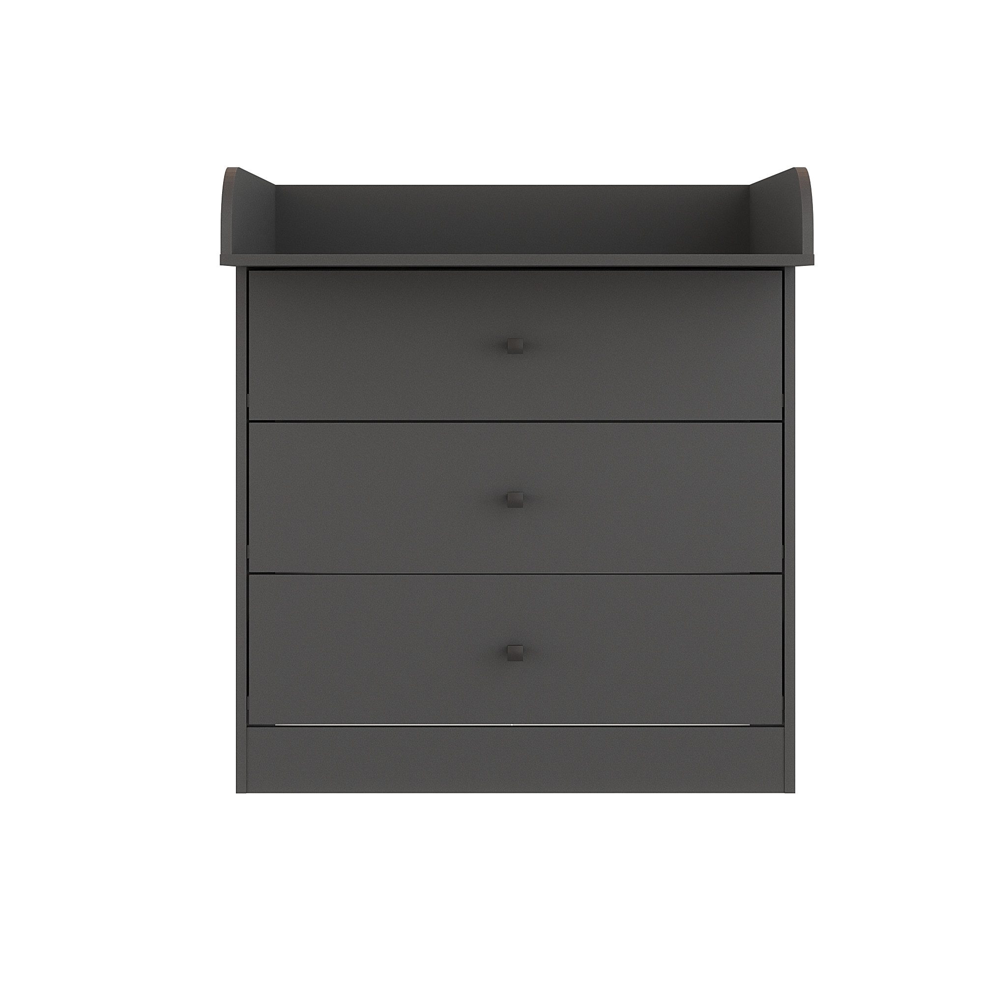 KOMTO Wickelkommode mit Schubladen - Baby Kommode mit Wickelaufsatz, Wickeltisch M3, Wickeltisch, Wickelschrank mit Abnehmbarer Wickelsatz Weiß, Lulliblox – Bild 5 von 5