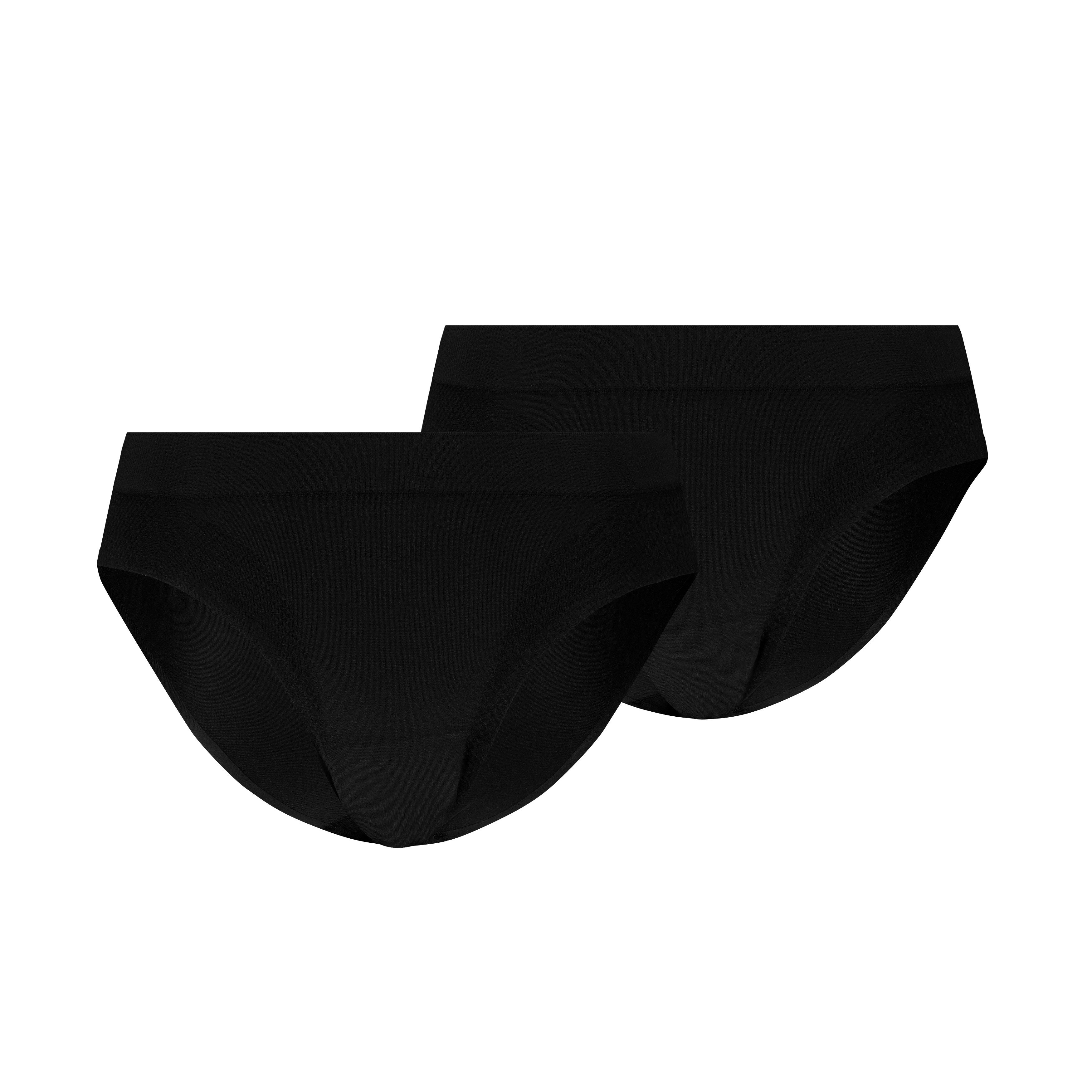 PUMA Slip PUMA WOMEN 3D KNIT SPORT BRIEFS 2P (2er Pack) nahtlose Ränder für eine unsichtbare Passform