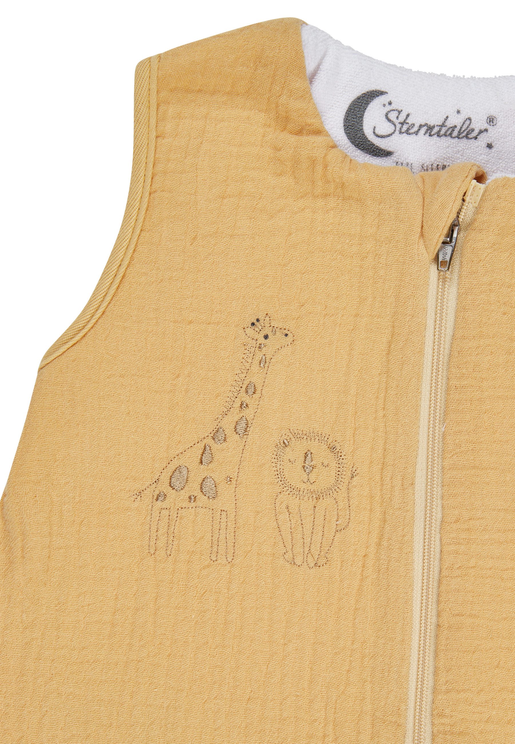 Sterntaler® Babyschlafsack Schlafsack mit Beinen 104/110 Safari (1 tlg) – Bild 3 von 5