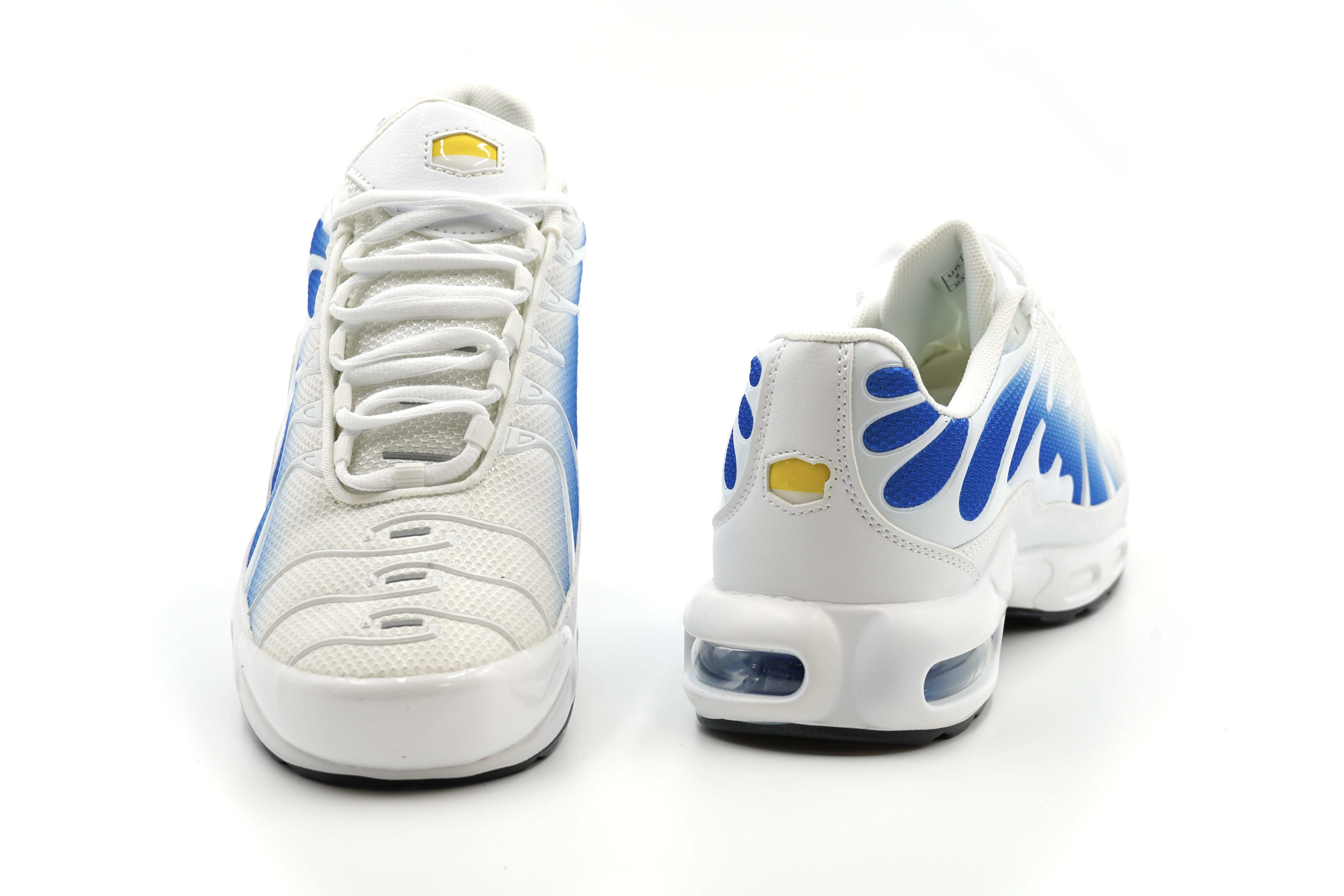 Sonderpostendiscount Herrensneaker K53 White/Royal mit Luftpolster Sneaker