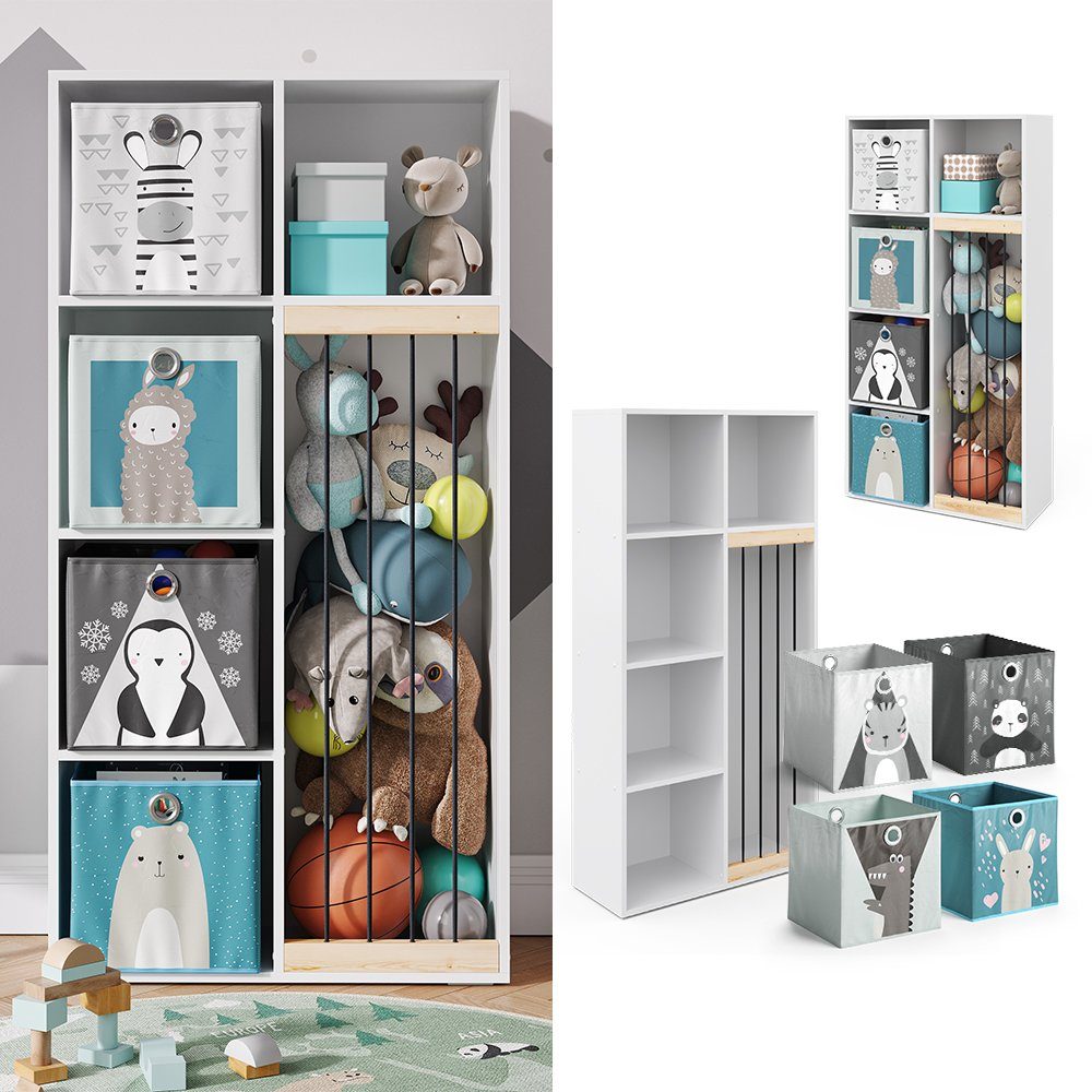 Vicco Bücherregal Marvin, Weiß, 72 x günstig online kaufen