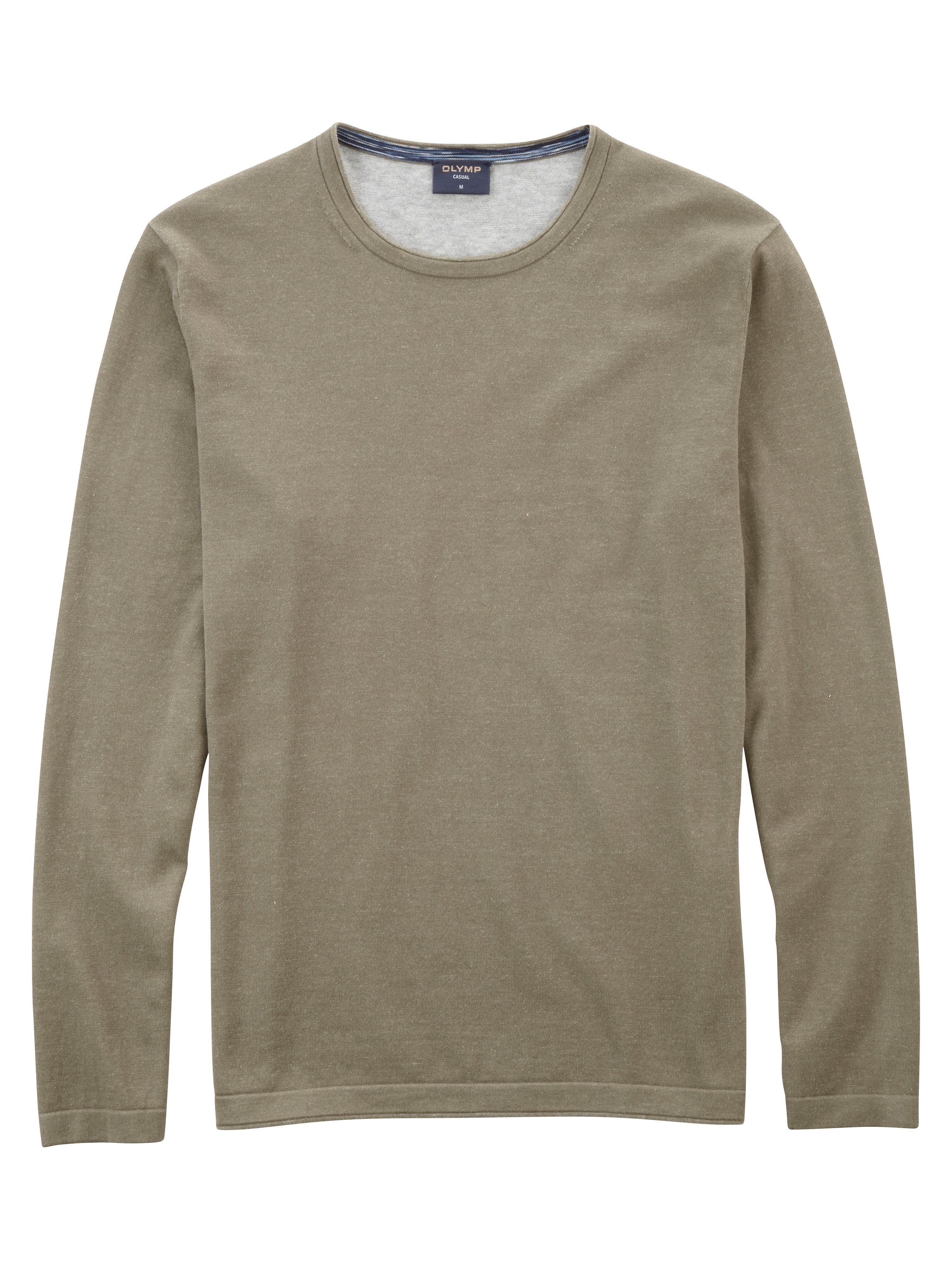 OLYMP Rundhalspullover OLYMP Strick Casual Crew günstig online kaufen